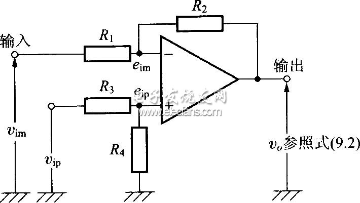 基于運(yùn)放的差動(dòng)放大器電路