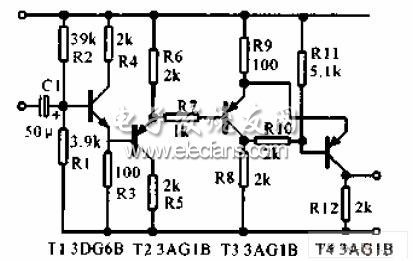 轉(zhuǎn)速傳感器直流型原理圖