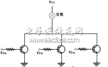 三極管開關(guān)之并聯(lián)聯(lián)接