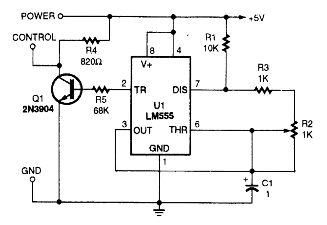 伺服系統(tǒng)脈沖控制電路