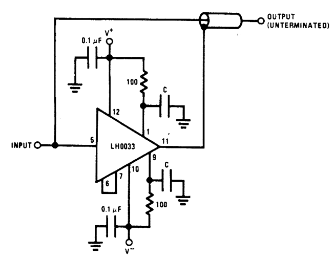 高速保護(hù)驅(qū)動(dòng)器/線路驅(qū)動(dòng)器電路