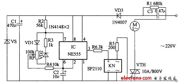 電動(dòng)機(jī)調(diào)速電路