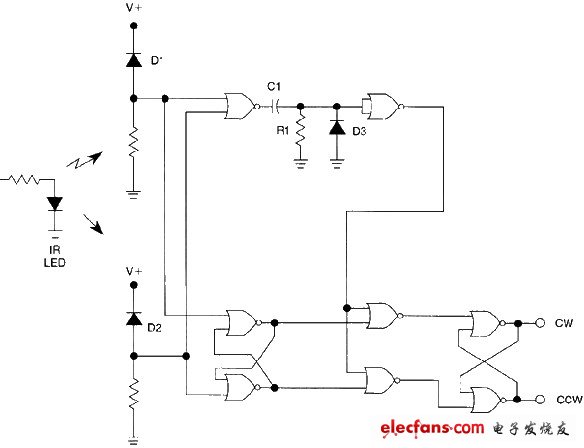 光方向識(shí)別器電路