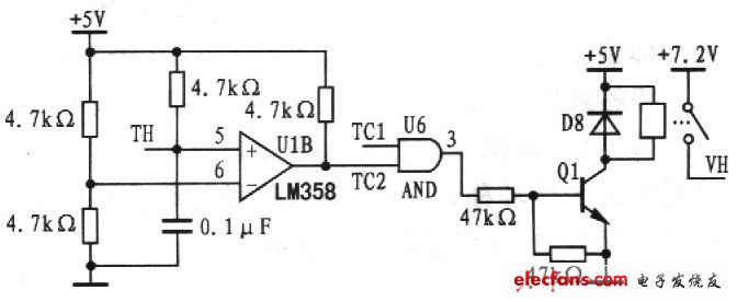 熱敏打印頭過(guò)熱保護(hù)電路