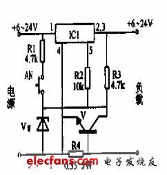 低壓電器過流電子保護(hù)開關(guān)電路