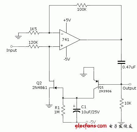 60dB音頻壓縮機(jī)電路