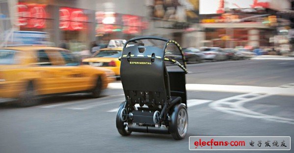 行人運載電動車賽格威斯號，一款兩輪行駛的自平衡小車誕生于10年前