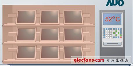 　　進(jìn)行高溫老化測試