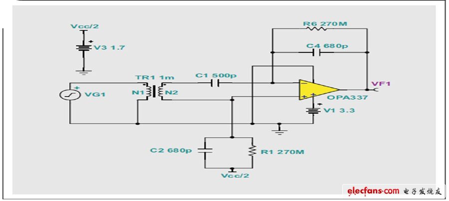 圖16 使用差分輸入的改進(jìn)電路