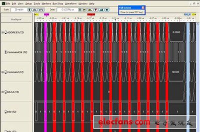著色濾波器使工程師能夠迅速識(shí)別表明內(nèi)存訪問(wèn)問(wèn)題的碼型。