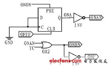 電源管理模塊邏輯控制圖