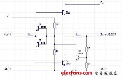 NMOS驅(qū)動電路