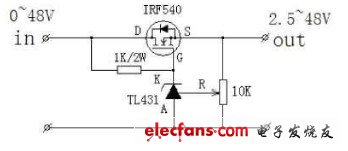 大功率DC/DC調(diào)壓器原理圖