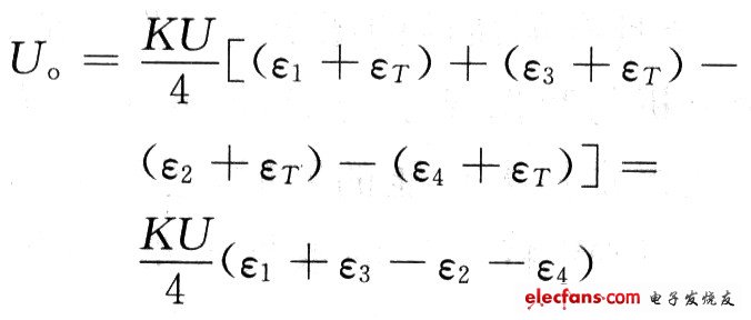 輸出應(yīng)變信號電壓