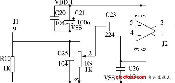智能小車(chē)語(yǔ)音輸出電路
