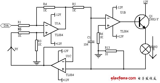 圖4 LED 驅(qū)動電路圖
