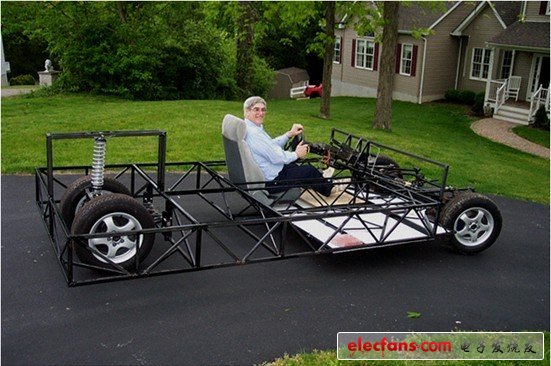 滾動(dòng)測(cè)試之后的Santini一臉愉悅的表情