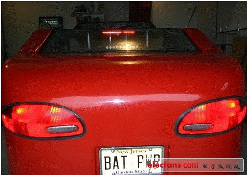 反應(yīng)迅速的LED剎車燈更亮，更低耗