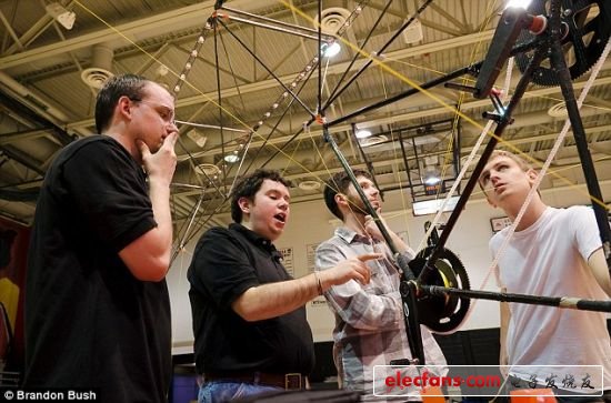 Gamera II采用碳纖維、泡沫和輕質(zhì)木材制成，重量只有140磅(約合63公斤)