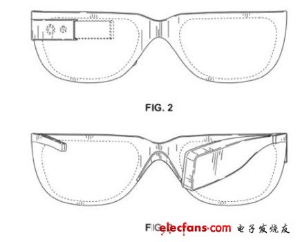 神奇的谷歌眼鏡拿下三項專利，已在內(nèi)部實機測試