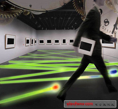 如圖，這是美國康乃爾大學(xué)提供的一張插圖，科學(xué)家現(xiàn)已證實一種新型隱形技術(shù)，能夠遮掩短暫時間內(nèi)發(fā)生的事件整體經(jīng)過