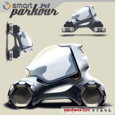 13款未來綠色電動汽車設(shè)計:Smart全透明