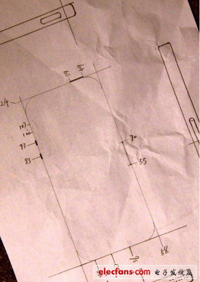 　iPhone 5設(shè)計(jì)圖