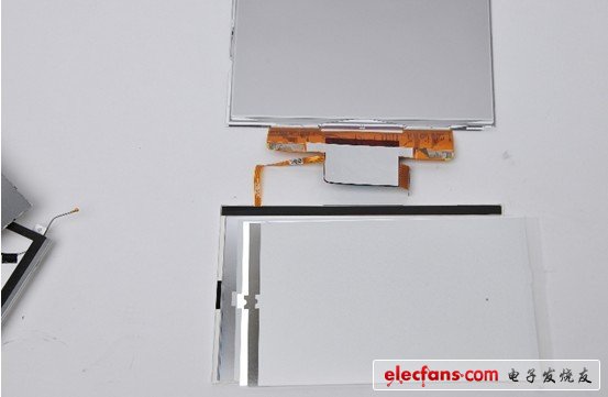 包括面板，柔光鏡，準(zhǔn)直儀，厚擴(kuò)散器的顯示