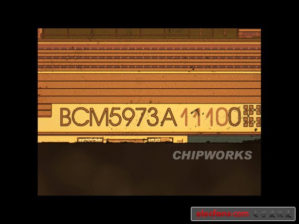 在NVM內(nèi)的博通 I/O 控制器 （用在觸控屏上）。
