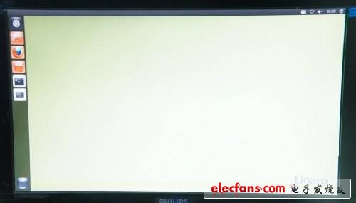 系統(tǒng)啟動(dòng)完成后，畫(huà)面是不是很熟悉，非常像Ubuntu系統(tǒng)？