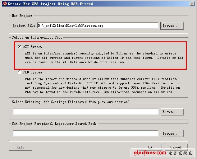 啟動(dòng)XPS，創(chuàng)建Lab3工程