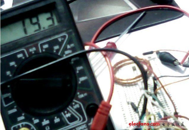 接收的電流（為了保護(hù)三極管，所以說電流在20毫安左右）