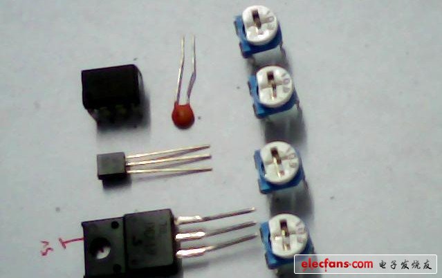 可調(diào)電阻（PR1，2，3，4）是10KΩ的