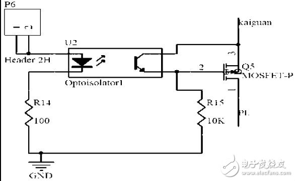 投切開關(guān)電路