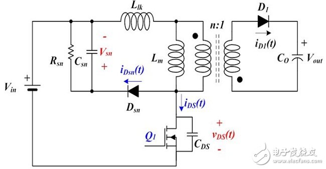傳統(tǒng)反激式轉換器