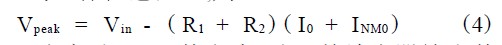 假設(shè)NM0 導(dǎo)通時(shí)工作在飽和區(qū)，則：