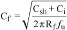 公式2顯示如何計算反饋電容以提供45°相位裕量。