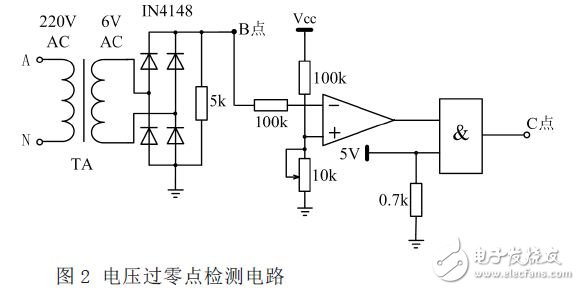 電壓過(guò)零點(diǎn)檢測(cè)電路
