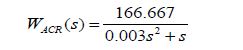 電流環(huán)的對(duì)數(shù)頻率特性仿真及其分析電流環(huán)為典型Ⅰ型系統(tǒng)，其傳遞函數(shù)為：