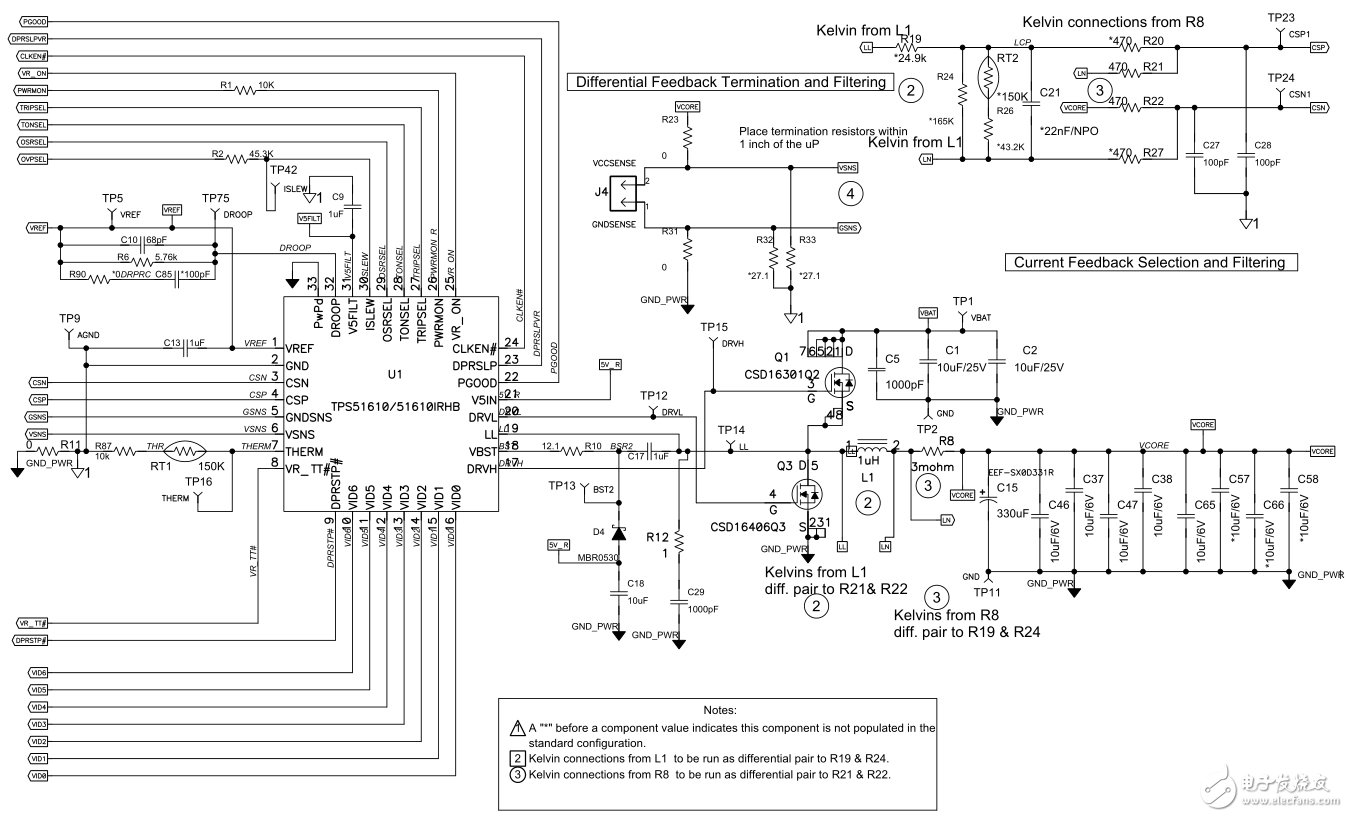 Intel IMVP6+ Atom CPU內(nèi)核電源設(shè)計(jì)電路圖