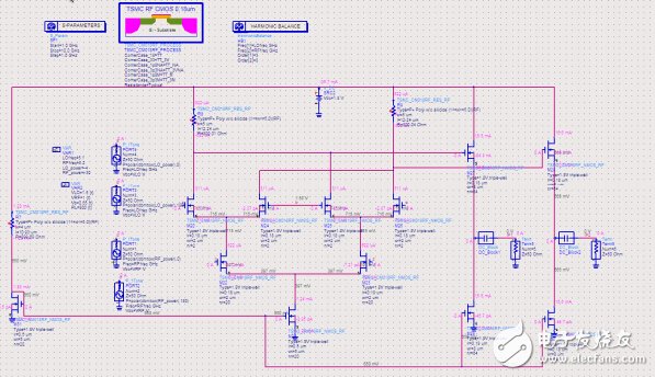 Differential Gilbert Downconverter電路設(shè)計(jì)