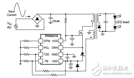 具有 TRIAC 亮度調(diào)節(jié)功能的 7W 單級(jí) PFC LED 照明設(shè)計(jì)
