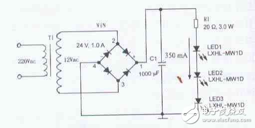 各種LED驅(qū)動(dòng)電子電路設(shè)計(jì)組合