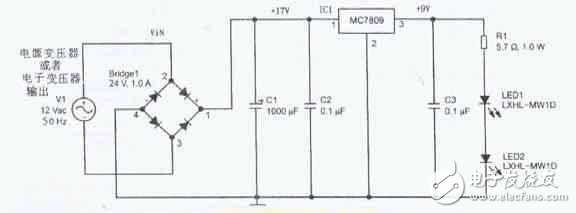 各種LED驅(qū)動(dòng)電子電路設(shè)計(jì)組合