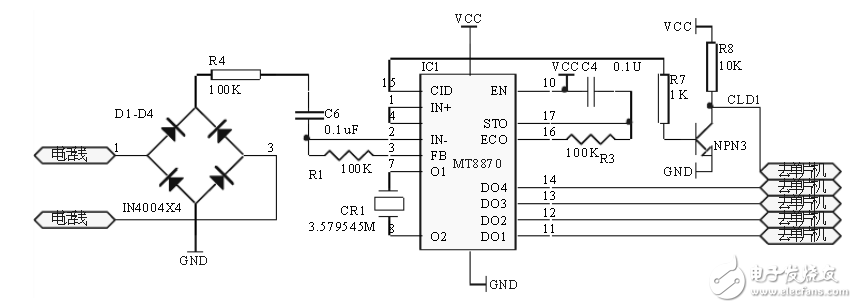 雙音頻解碼電子電路設(shè)計