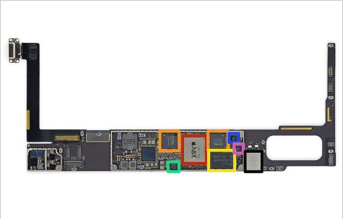 iPad Air2拆機(jī)圖文詳解，2GB內(nèi)存和NFC模組