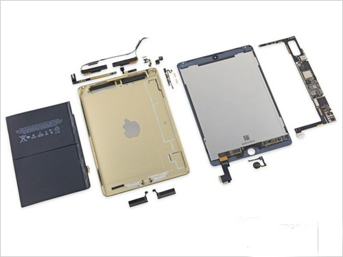 iPad Air2拆機(jī)圖文詳解，2GB內(nèi)存和NFC模組