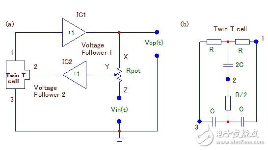 采用兩個運放實現(xiàn)Q值可調(diào)的帶通濾波電路設(shè)計