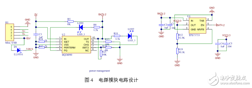 可充電觸屏遙控模塊電路設(shè)計(jì)