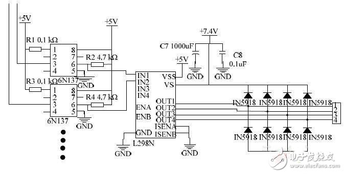 移動音樂機器人系統(tǒng)電路設計